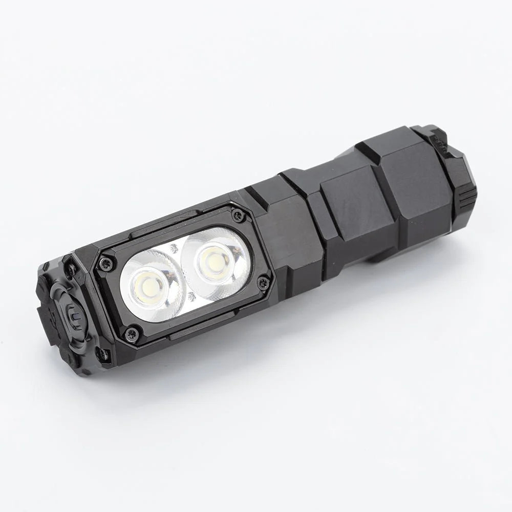 WUBEN E7 2-in-1 Head Torch and EDC Torch - Head Torch Extended Battery Kit (Includes Extender, 18650 Battery & Headband)