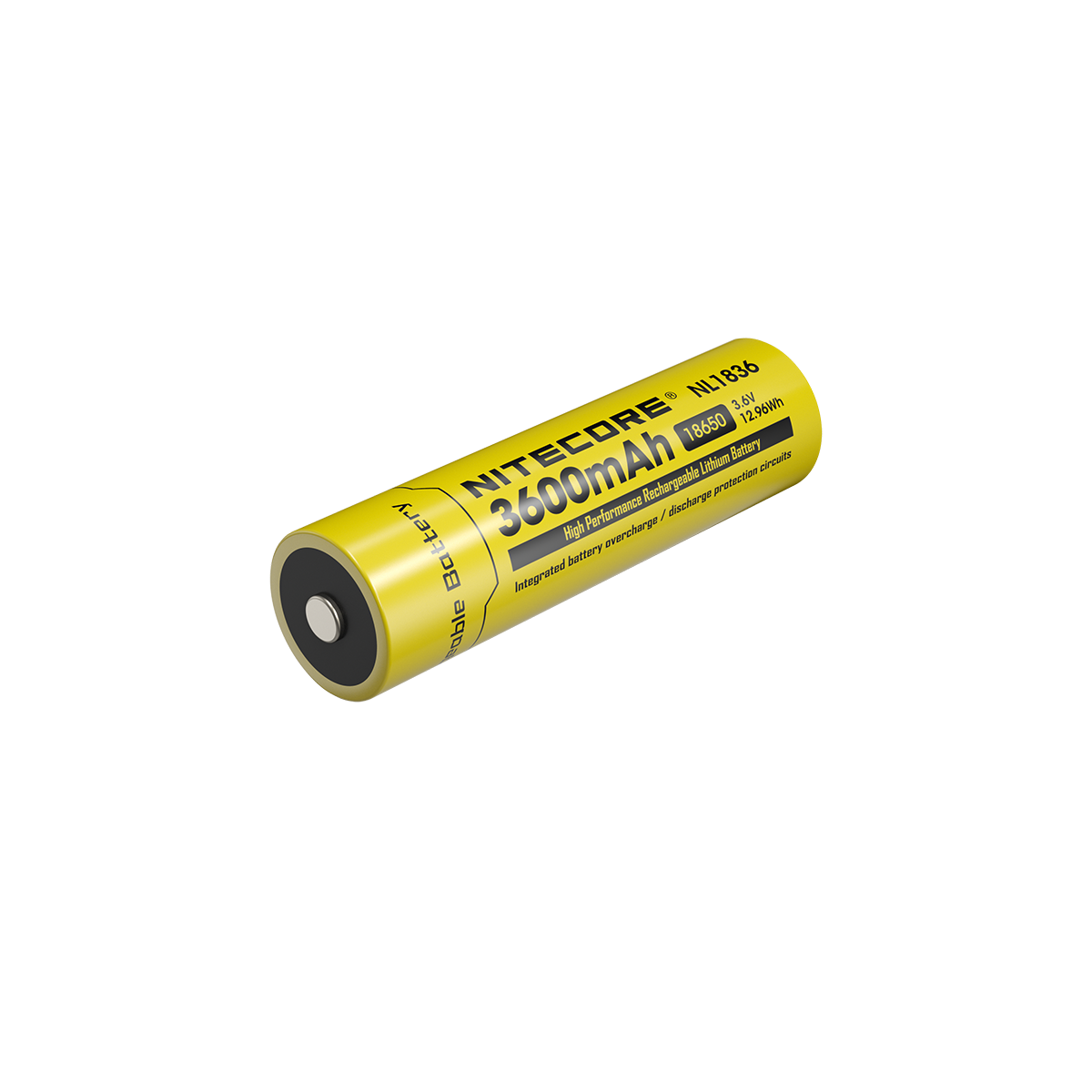 Nitecore NL1836 3600mAh 18650 Rechargeable Li-ion Battery (Protected)