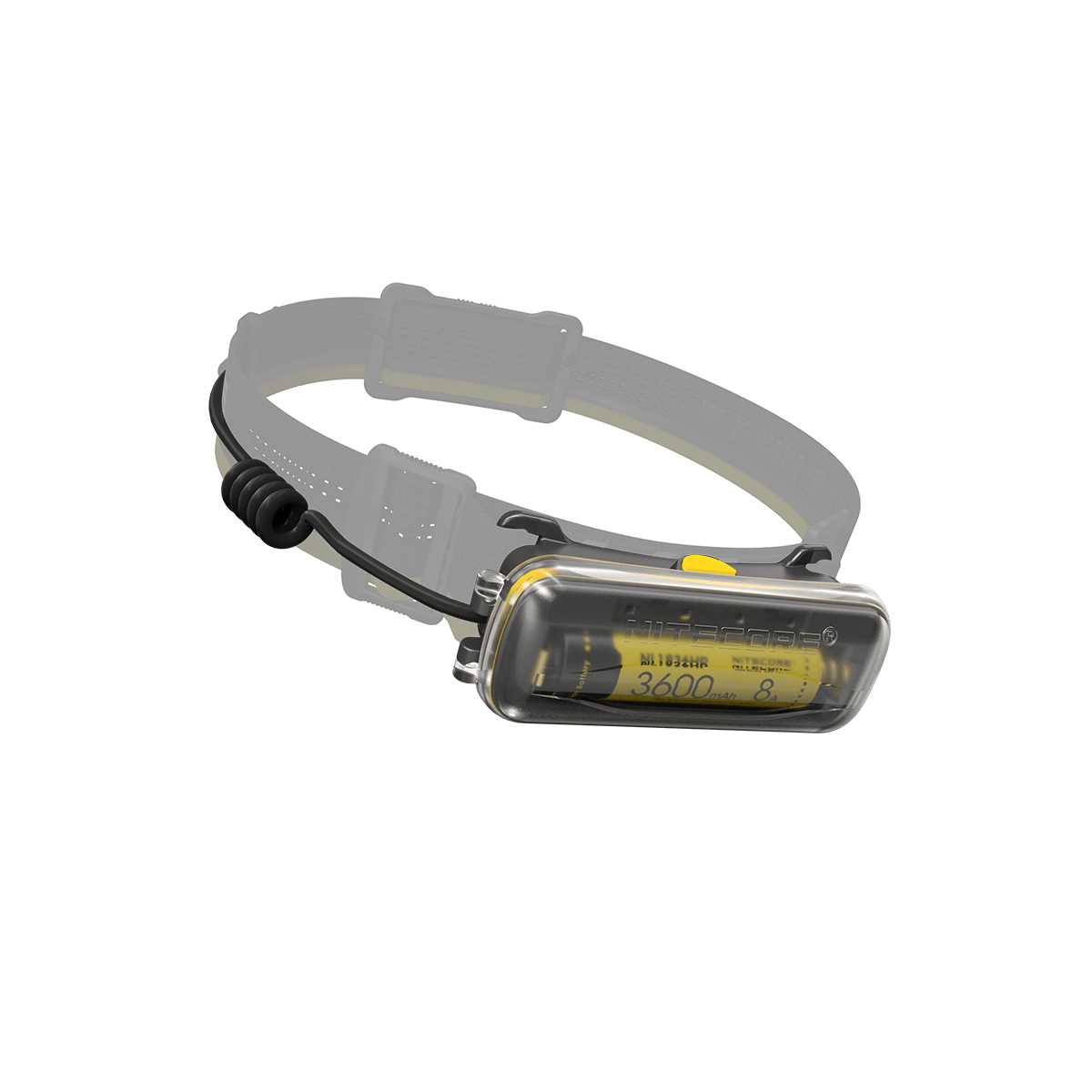 Nitecore 18650 Extension Battery Case - Suits USB - C Rechargeable Head Torches (Battery Not Included) - Refraction Lighting