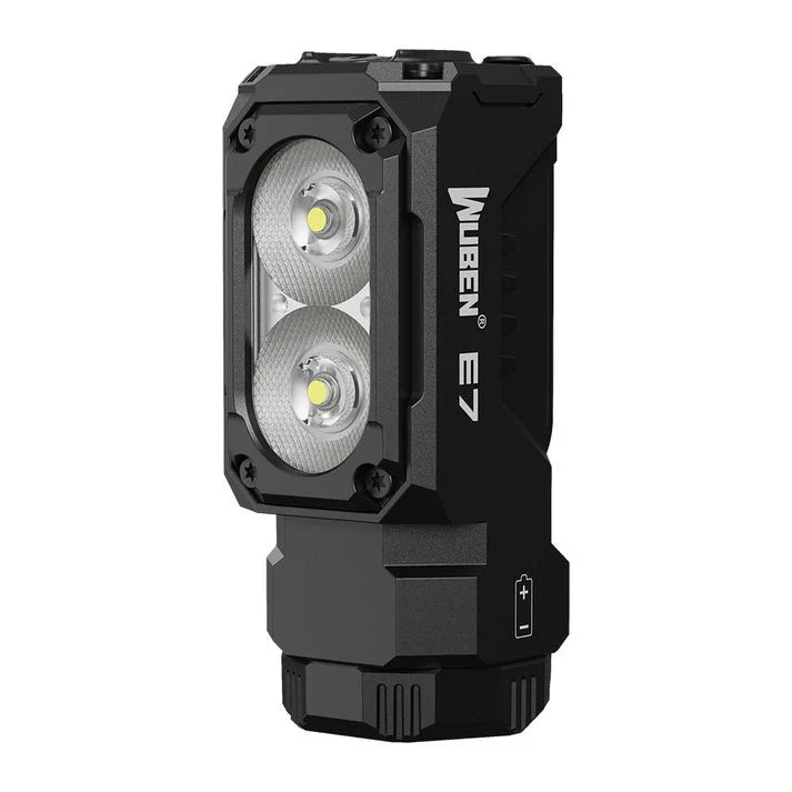 Wuben E7 2-in-1 Head Torch and EDC Torch - Head Torch Kit (Includes Headband)