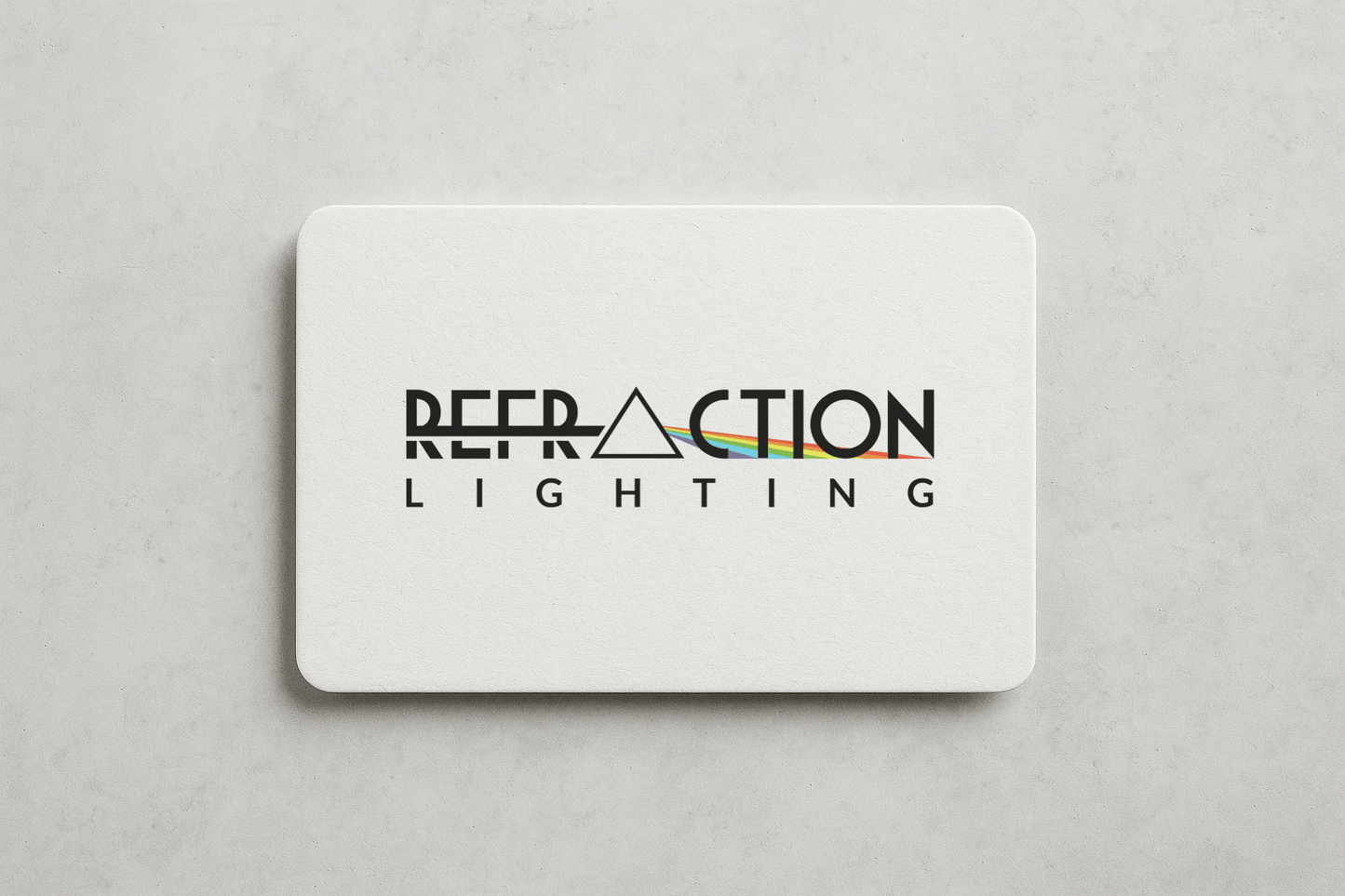 Refraction Lighting Gift Card - Refraction Lighting