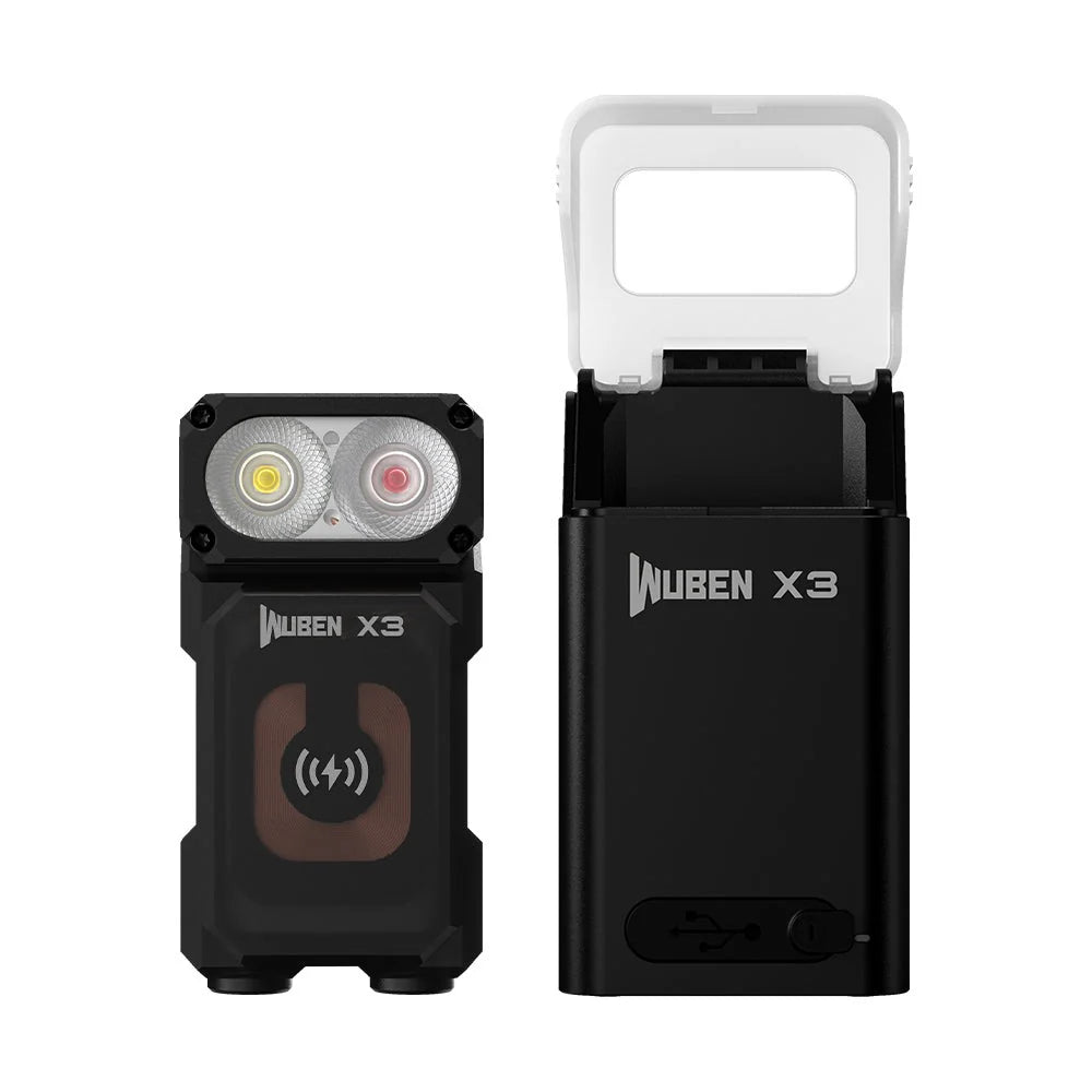 Wuben X3 Owl EDC Torch - With Aluminium Charging Box