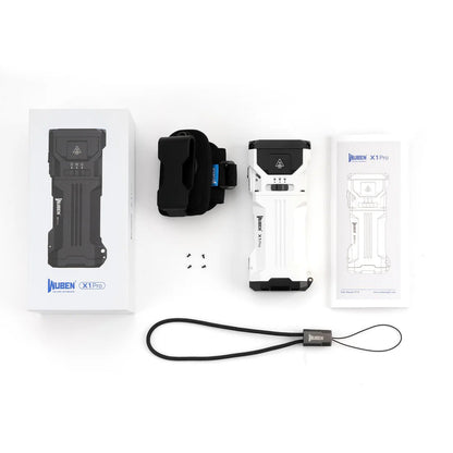 Wuben X1 Pro 12300 Lumens Rechargeable Power Bank EDC Torch - Refraction Lighting