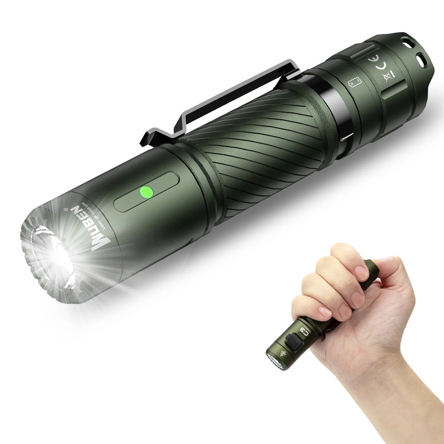 WUBEN C3 1200 Lumen Compact Torch