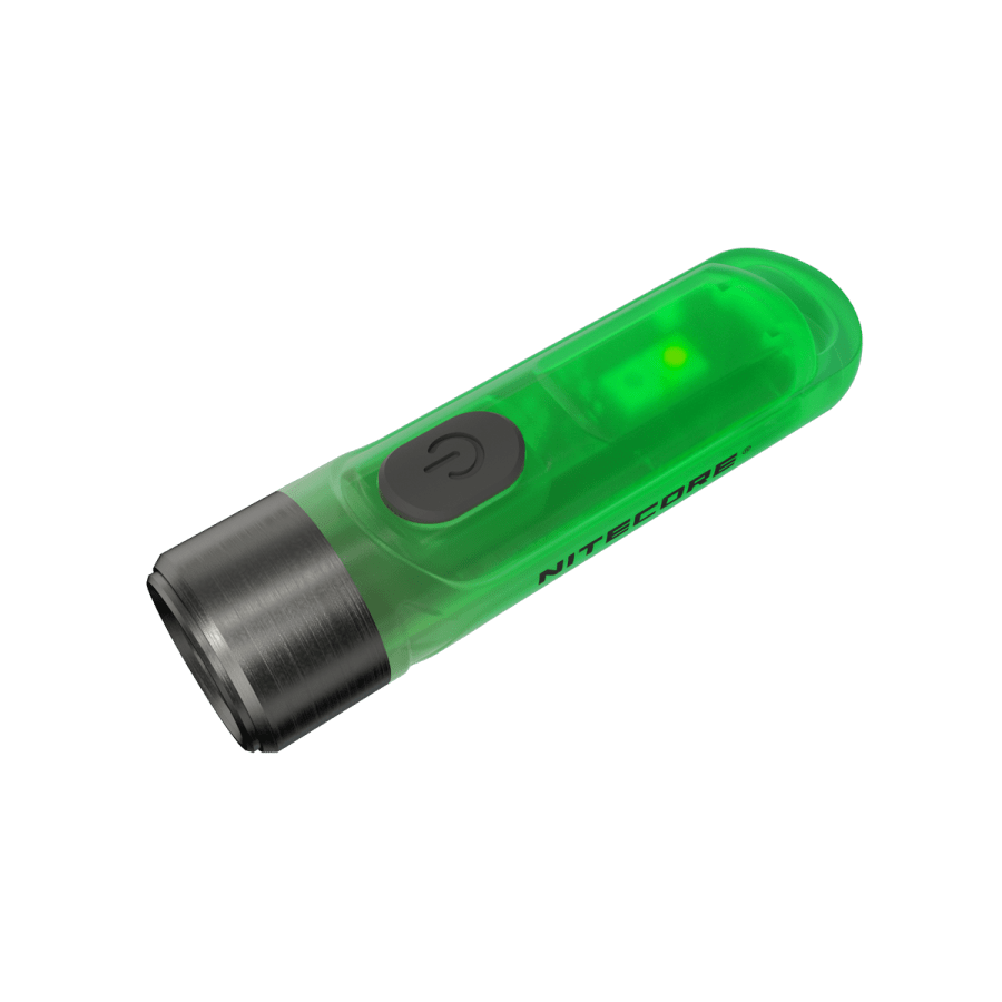 Nitecore TIKI GITD 300 Lumen Luminous Body Keychain Light - Refraction Lighting
