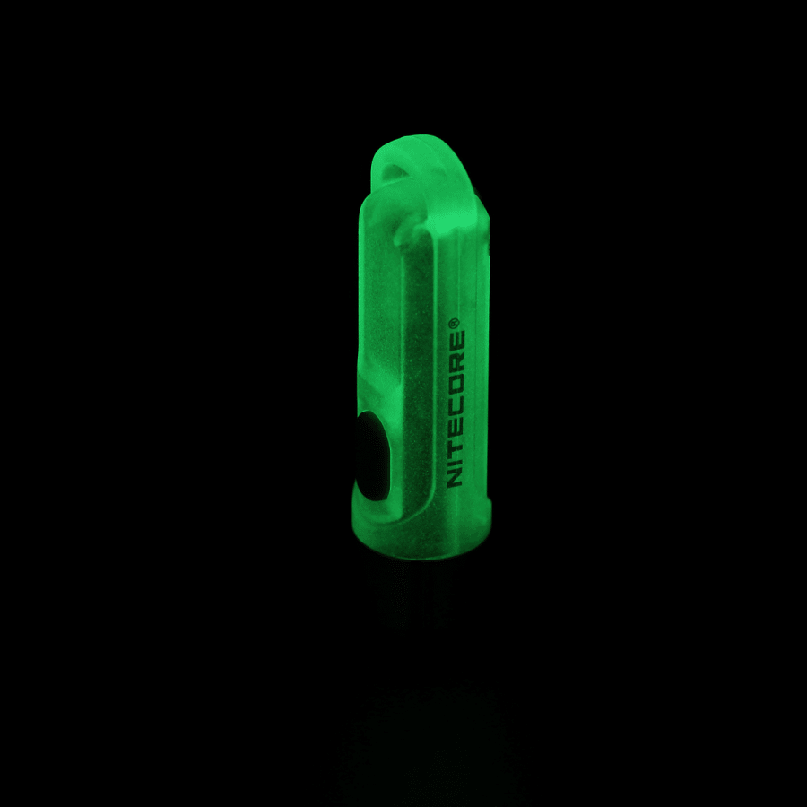 Nitecore TIKI GITD 300 Lumen Luminous Body Keychain Light - Refraction Lighting