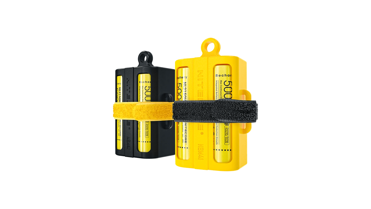 Nitecore NBM41 18650 & 21700 Battery Magazine - Refraction Lighting