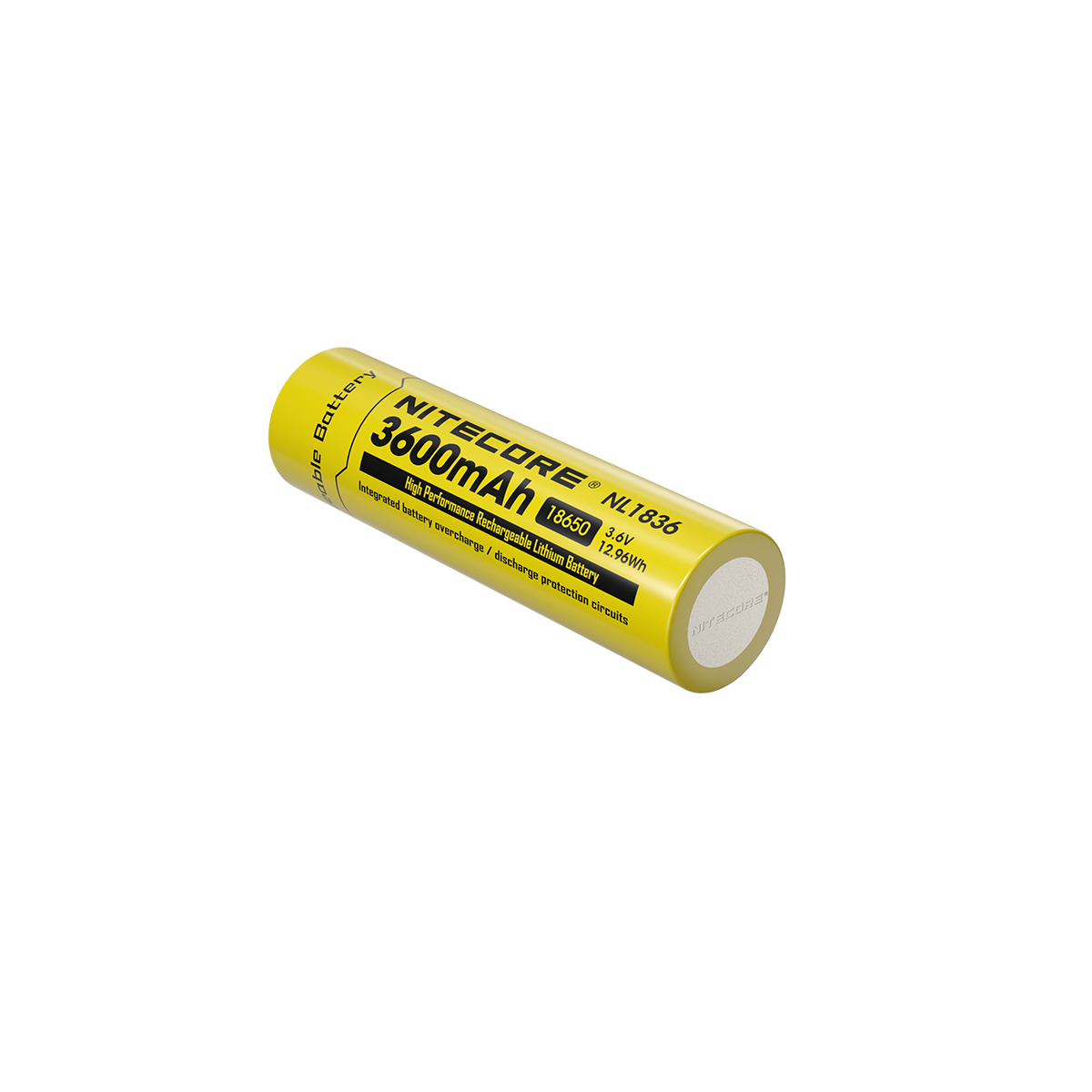 Nitecore NL1836 3600mAh 18650 Rechargeable Li-ion Battery (Protected)