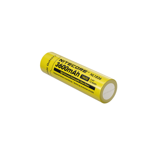 Nitecore NL1836 3600mAh 18650 Rechargeable Li - ion Battery (Protected) - Refraction Lighting