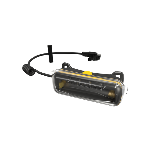 Nitecore 18650 Extension Battery Case - Suits USB-C Rechargeable Head Torches (Battery Not Included)