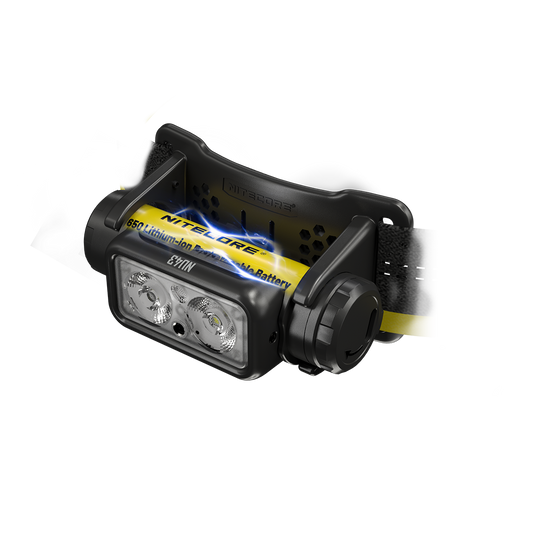 Nitecore NU43 High Output Lightweight 18650 Rechargeable Head Torch