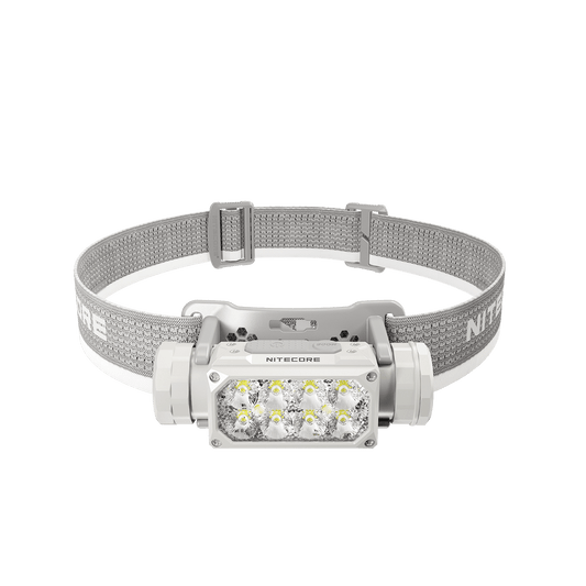 Nitecore HC65 UHE Ultra High Triple Output Metal Head Torch - Refraction Lighting