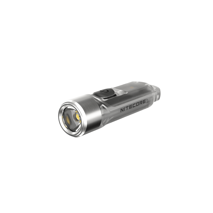 Nitecore TIKI GITD Blue 300 Lumen Luminous Body Keychain Light - Refraction Lighting