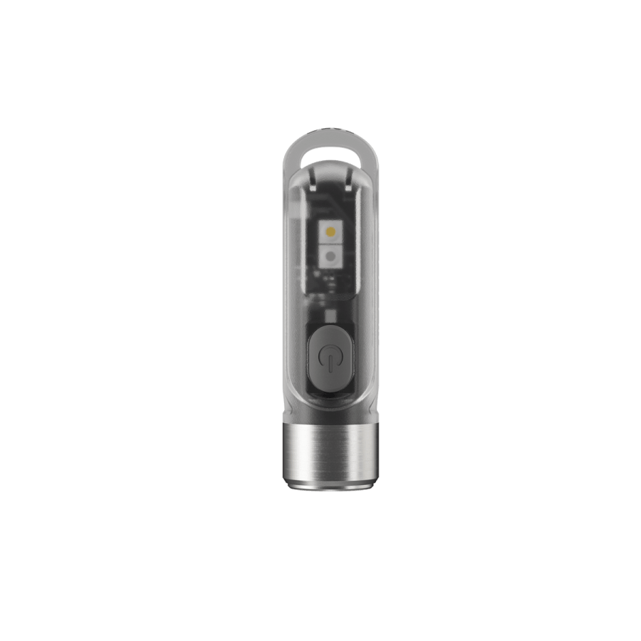 Nitecore TIKI GITD Blue 300 Lumen Luminous Body Keychain Light - Refraction Lighting