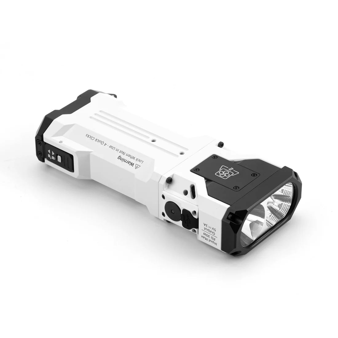 Wuben X1 Pro 12300 Lumens Rechargeable Power Bank EDC Torch - Refraction Lighting
