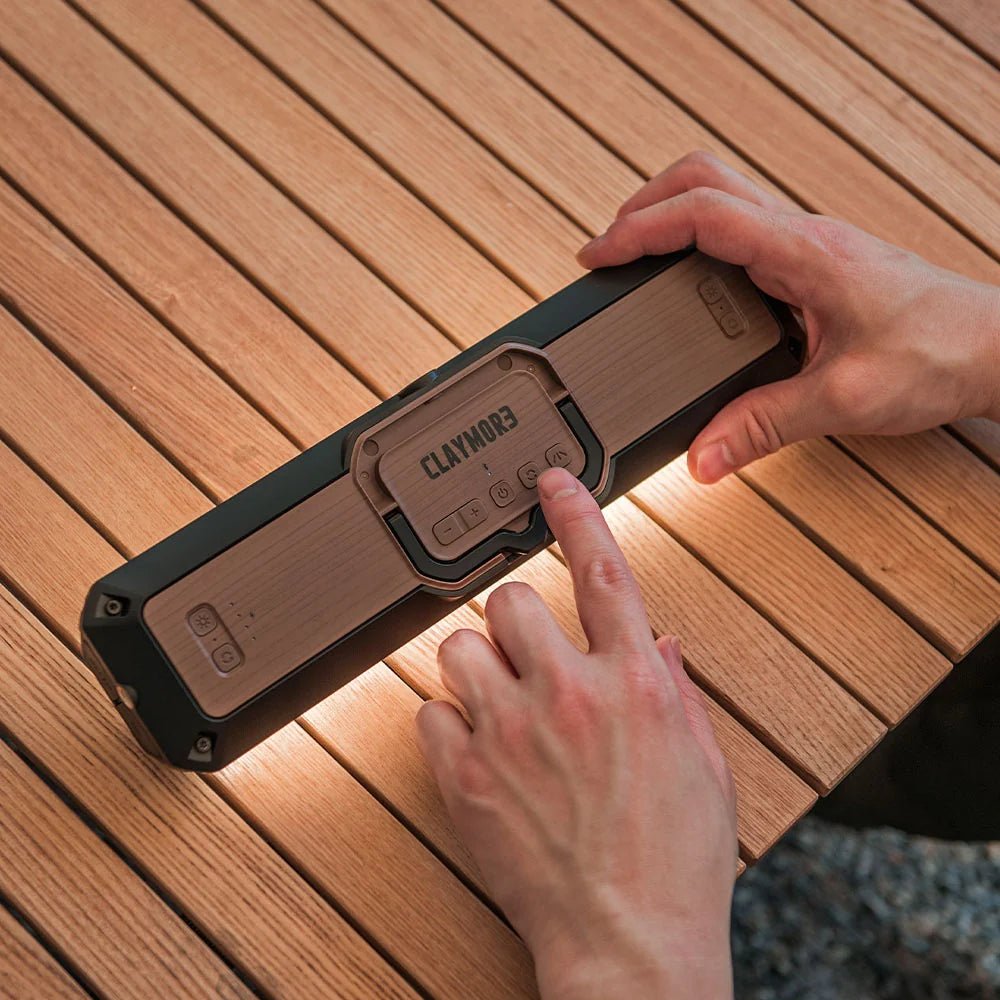 Claymore 3FACE PRO X Rechargeable Outdoor Area Light - Refraction Lighting