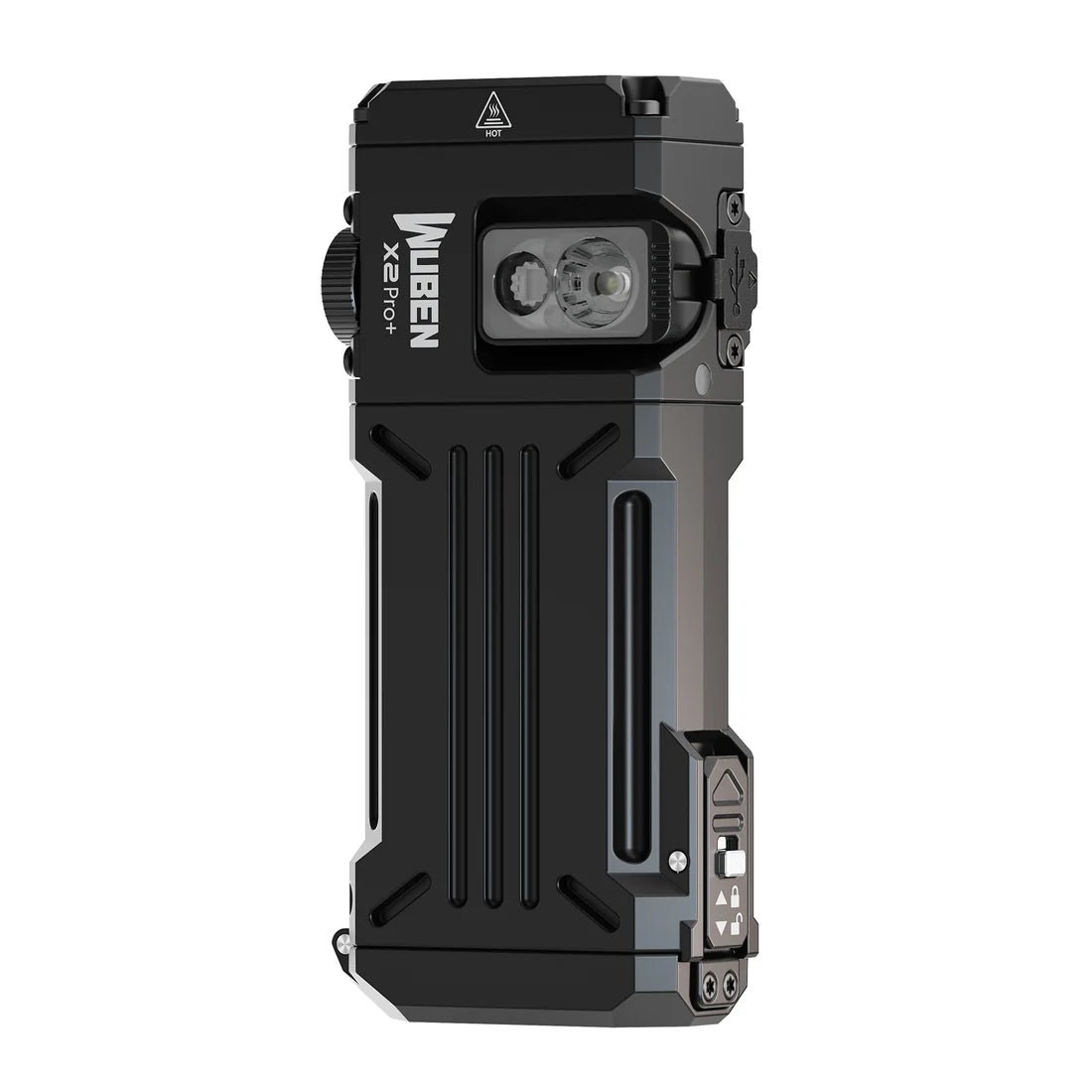 Wuben X2 Pro+ 1500 Lumens Magnetic EDC Torch - Refraction Lighting