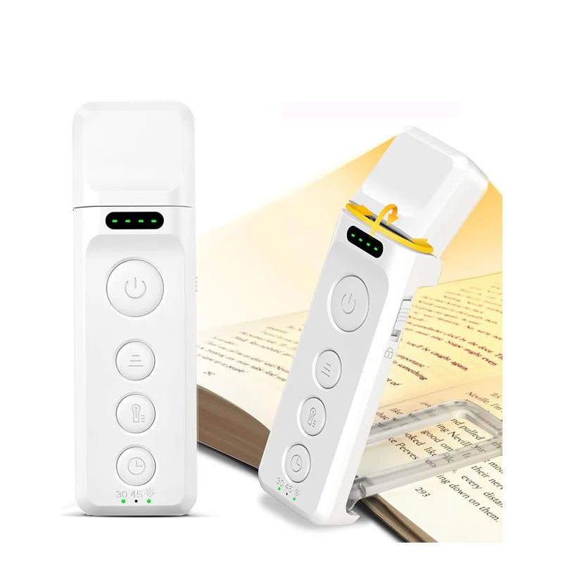 Glocusent Upgraded Bookmark Book Light - Refraction Lighting