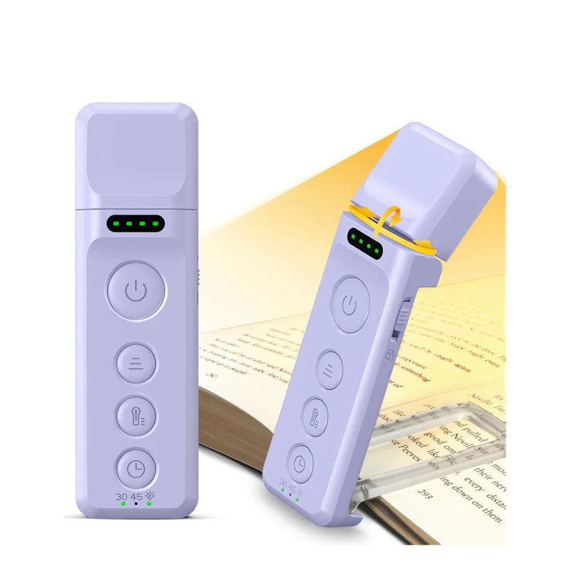 Glocusent Upgraded Bookmark Book Light - Refraction Lighting