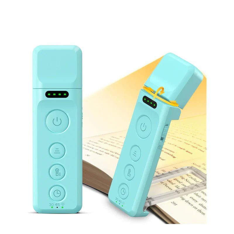 Glocusent Upgraded Bookmark Book Light - Refraction Lighting
