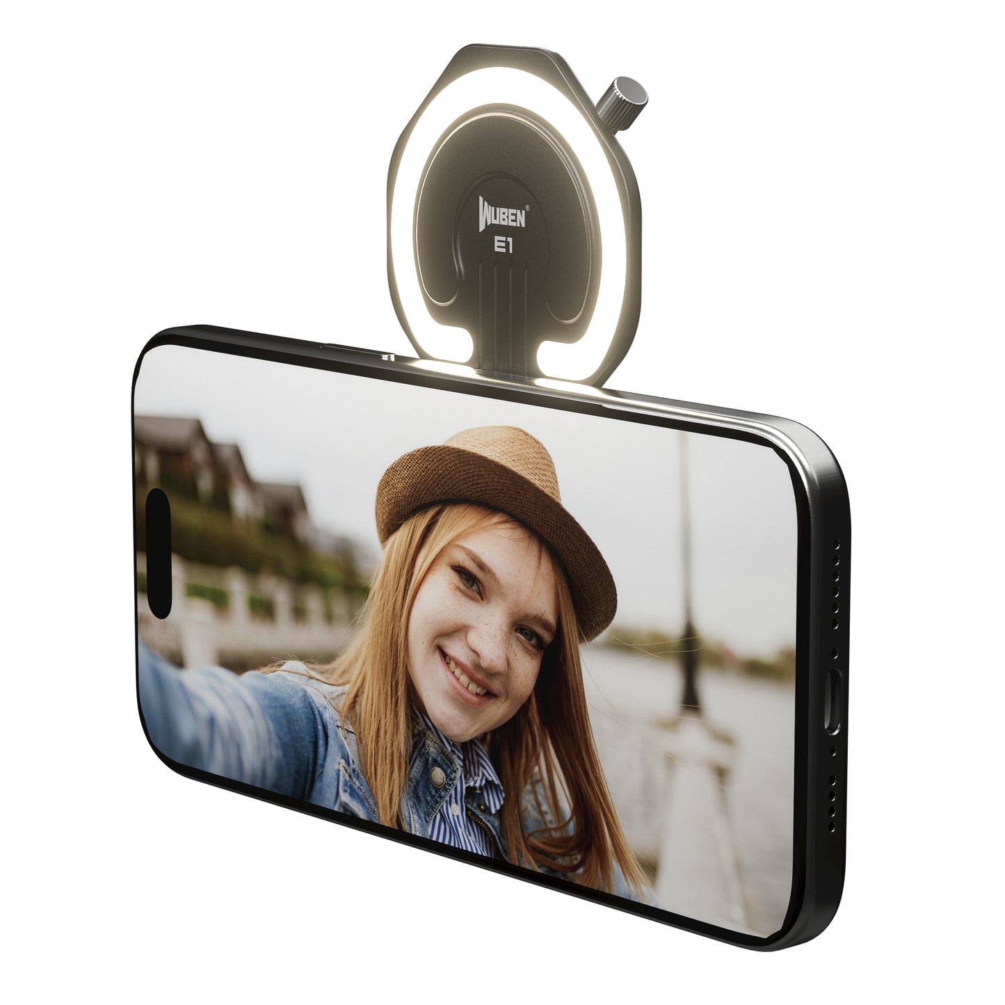 WUBEN E1 Portable Selfie Ring Light