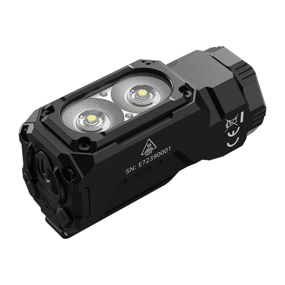 Wuben E7 2-in-1 Head Torch and EDC Torch - Head Torch Kit (Includes Headband)