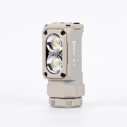 Wuben E7 2-in-1 Head Torch and EDC Torch - Head Torch Kit (Includes Headband)