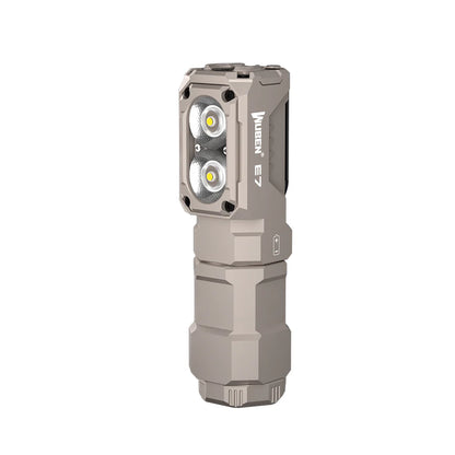 WUBEN E7 2-in-1 Head Torch and EDC Torch - Head Torch Extended Battery Kit (Includes Extender, 18650 Battery & Headband)