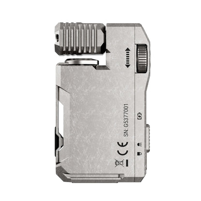 WUBEN G5 Titanium Edition EDC Torch - Refraction Lighting
