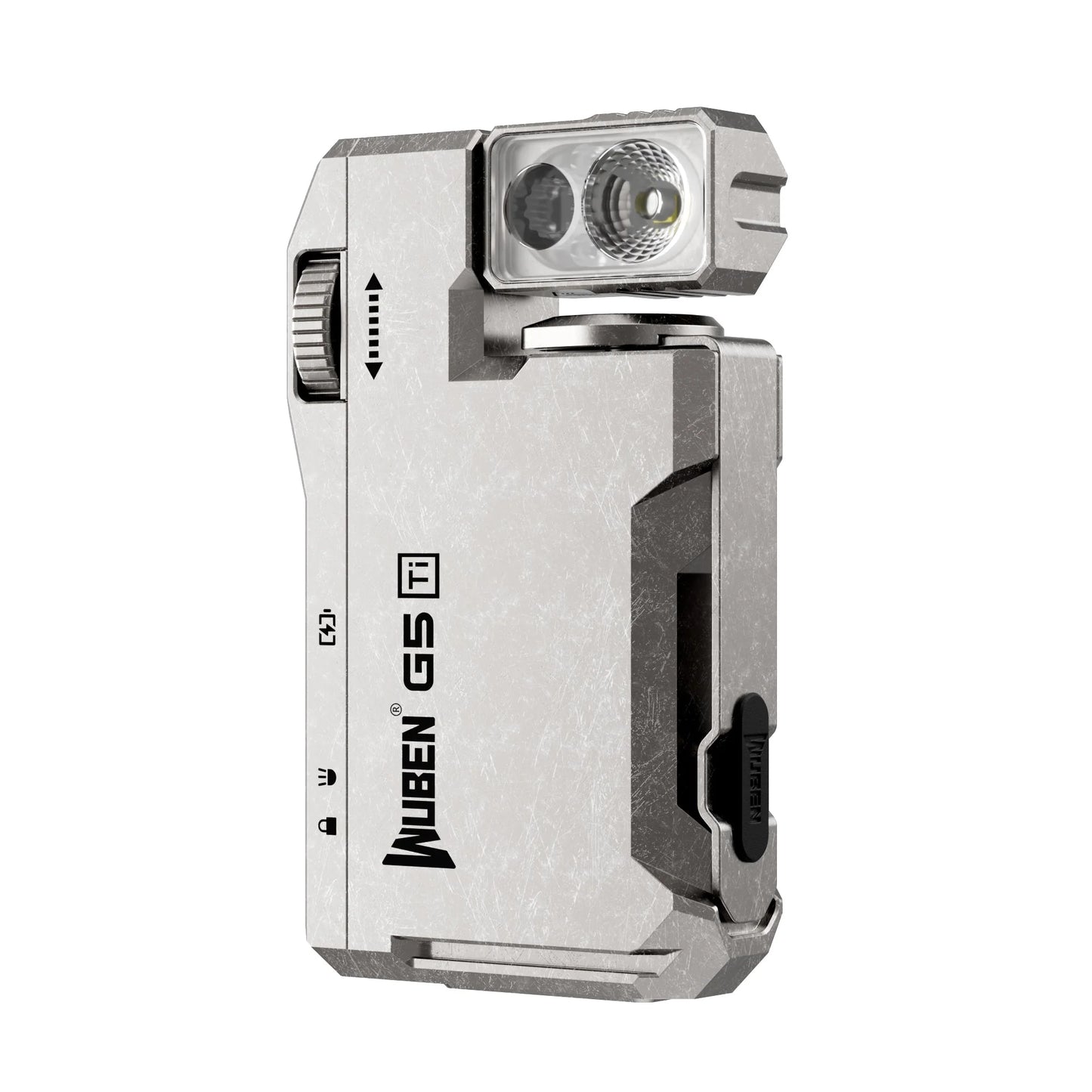 WUBEN G5 Titanium Edition EDC Torch - Refraction Lighting