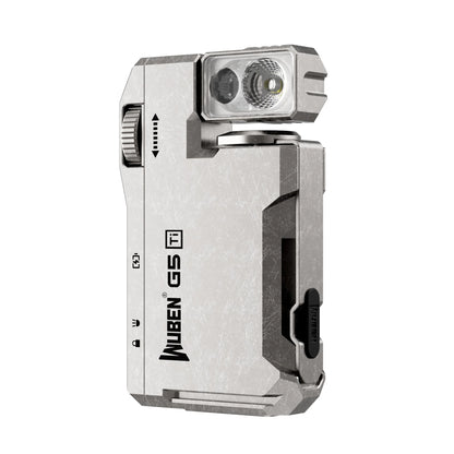WUBEN G5 Titanium Edition EDC Torch - Refraction Lighting