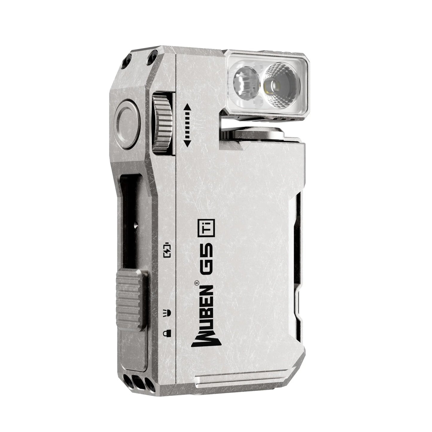 WUBEN G5 Titanium Edition EDC Torch - Refraction Lighting