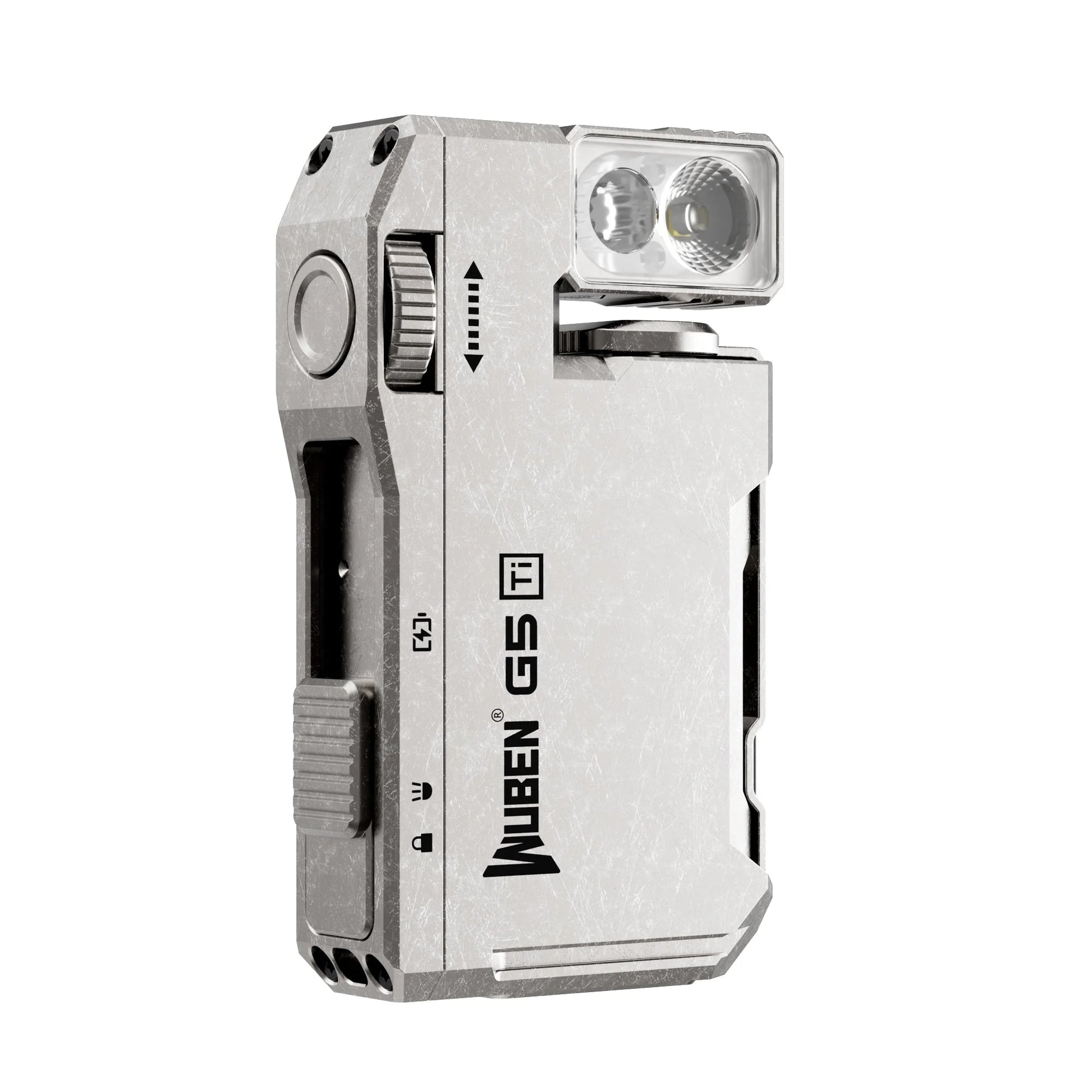 WUBEN G5 Titanium Edition EDC Torch - Refraction Lighting