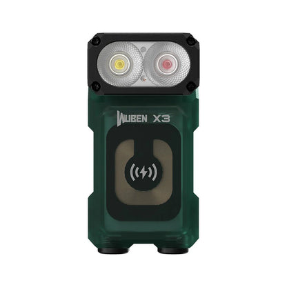 WUBEN X3 Owl EDC Torch - With Aluminium Charging Box