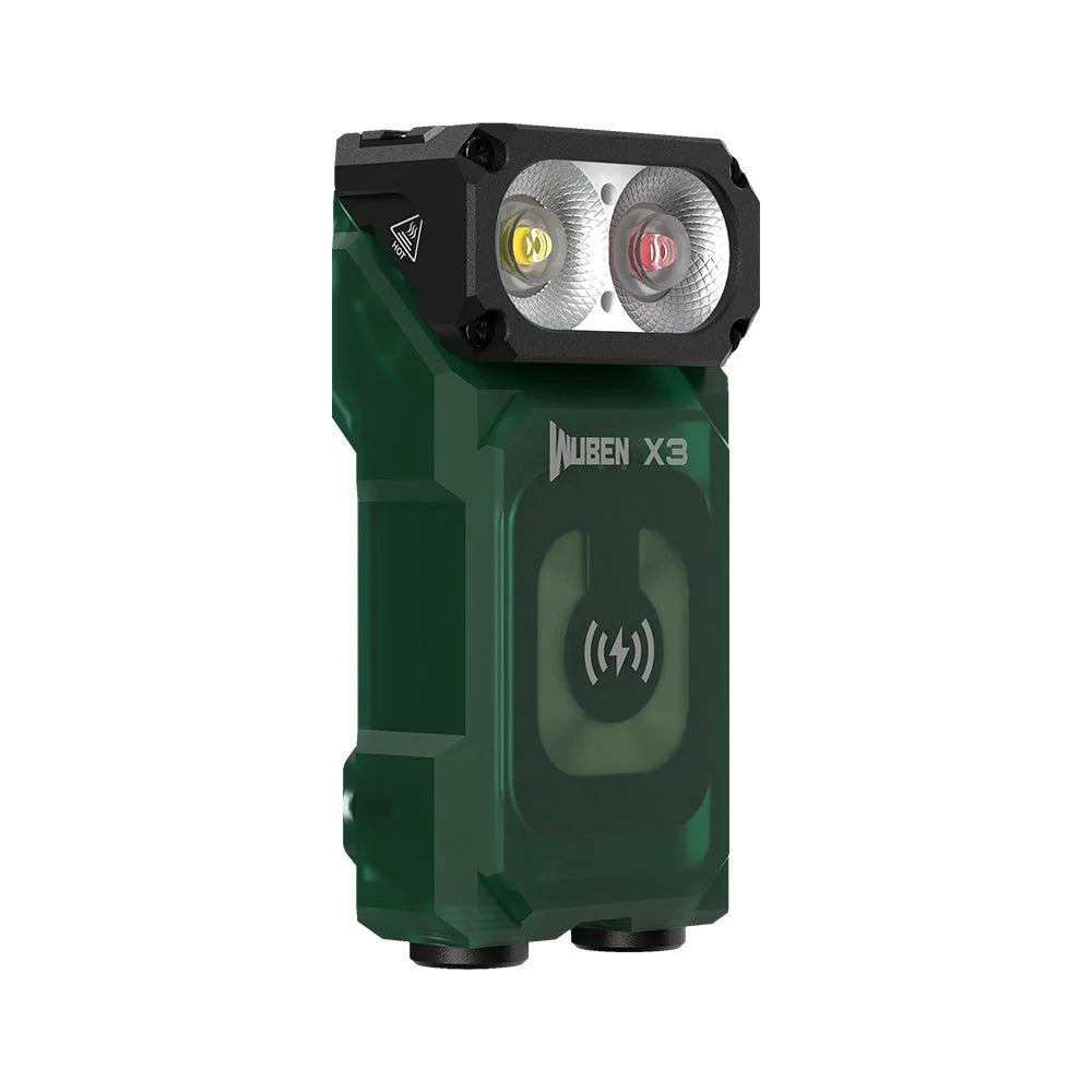 WUBEN X3 Owl EDC Torch - With Aluminium Charging Box