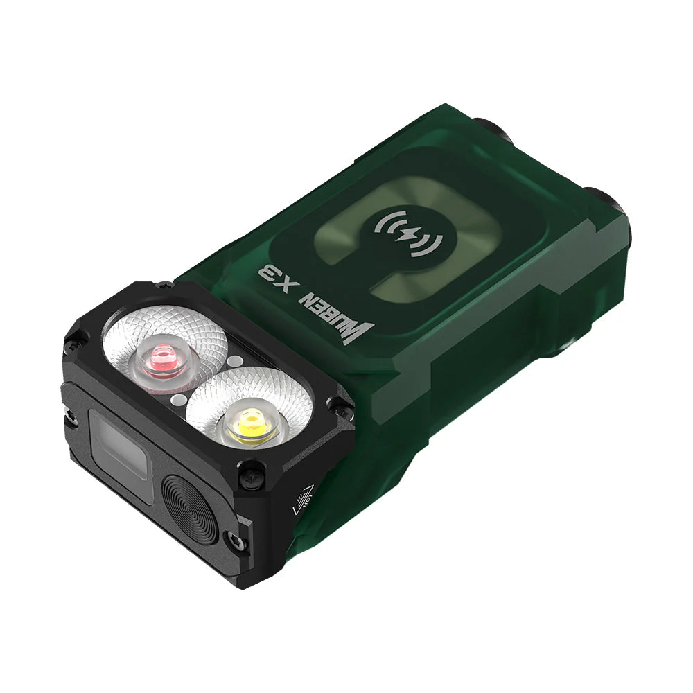 WUBEN X3 Owl EDC Torch - With Aluminium Charging Box