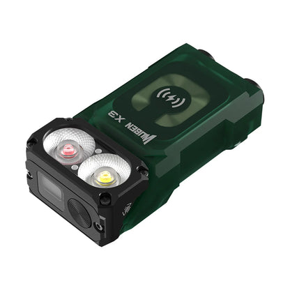 WUBEN X3 Owl EDC Torch - With Aluminium Charging Box