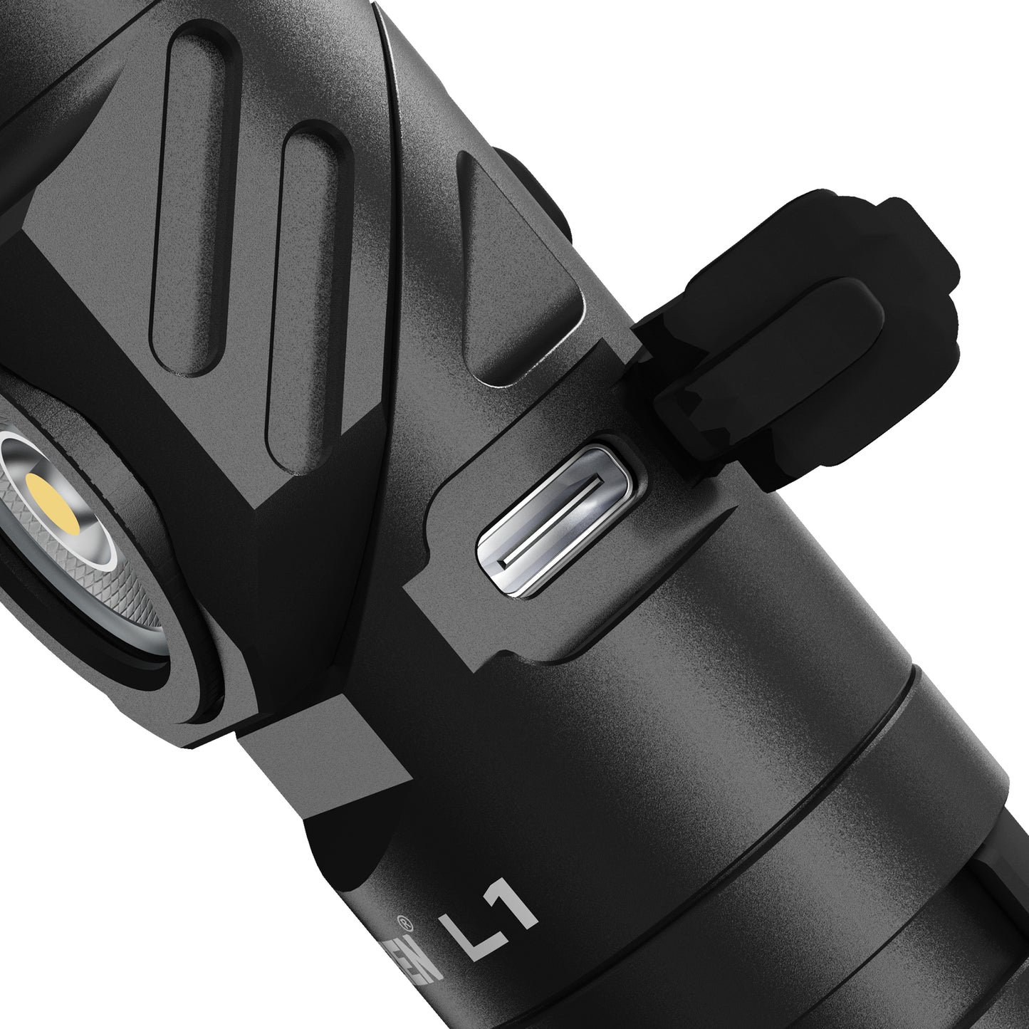 WUBEN L1 Rotating Head Dual - Beam Magnetic Base Torch - Refraction Lighting