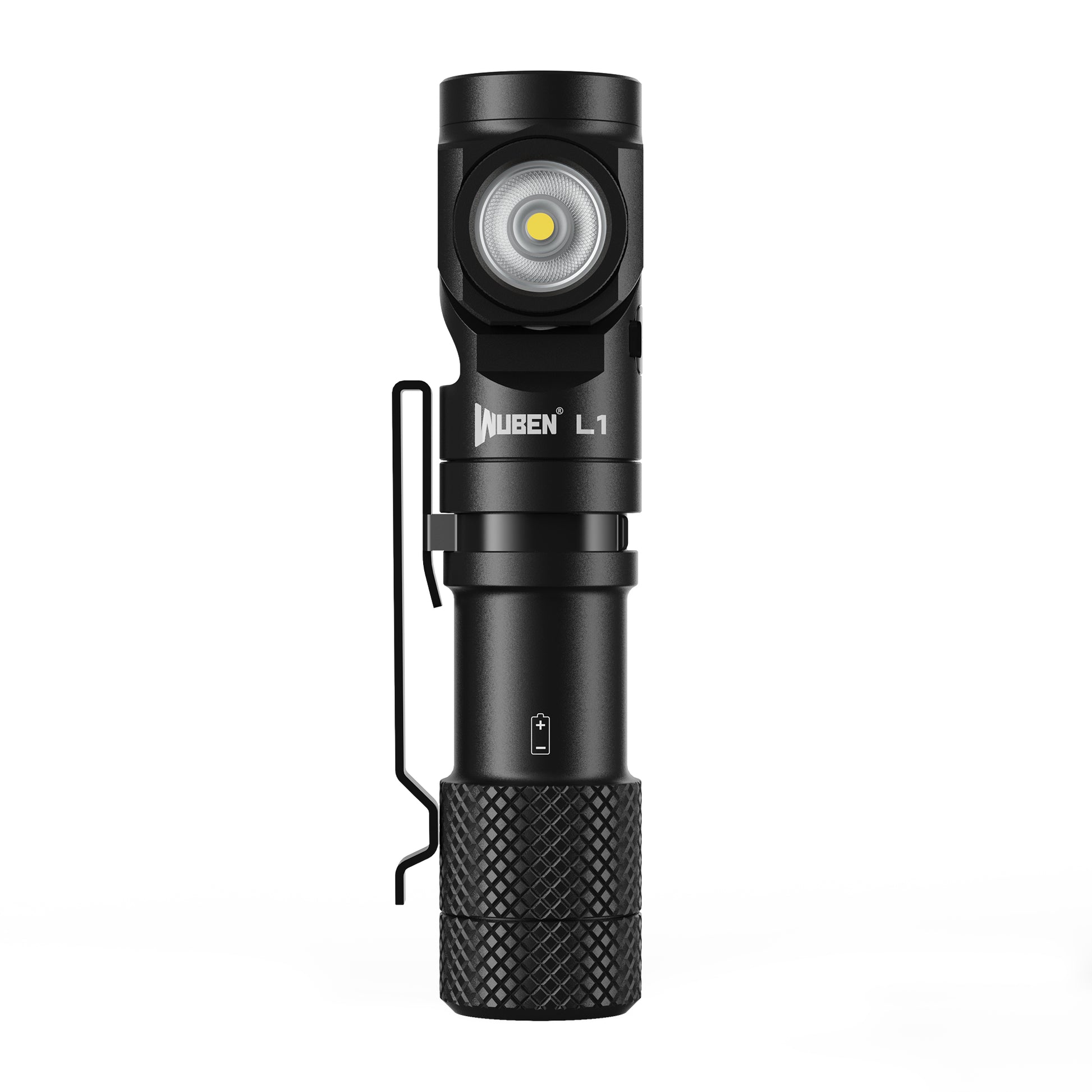 WUBEN L1 Rotating Head Dual - Beam Magnetic Base Torch - Refraction Lighting