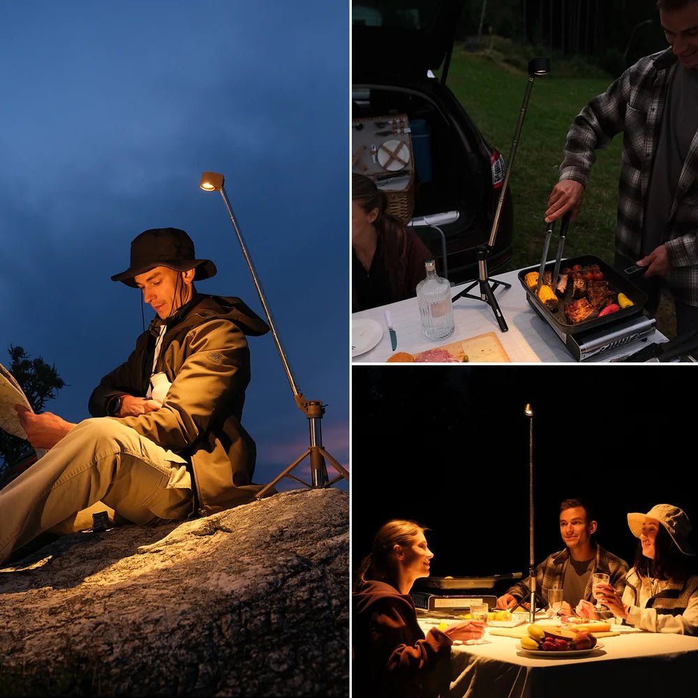ouTask TD2 Telescopic Lantern - Complete Kit (Includes Protective Case & Wall Mount) - Refraction Lighting