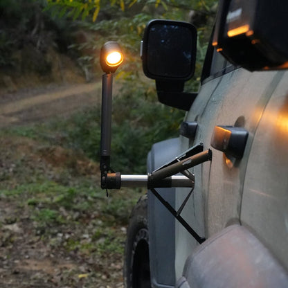 ouTask TD2 Telescopic Lantern - Complete Kit (Includes Protective Case & Wall Mount) - Refraction Lighting