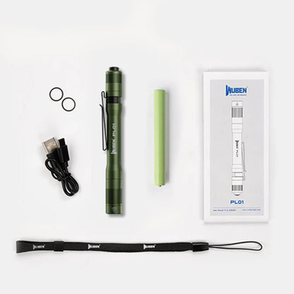 WUBEN PL01 Lightweight High - Lumen Penlight - Refraction Lighting