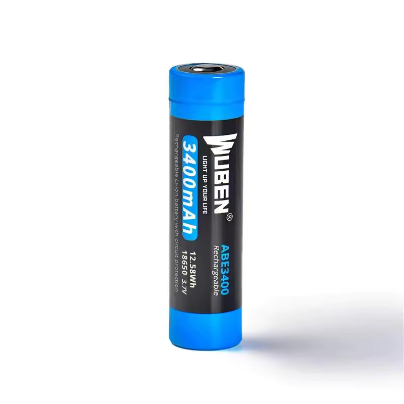 WUBEN ABE3400 3400mAh 18650 Rechargeable Li-ion Battery (Protected)