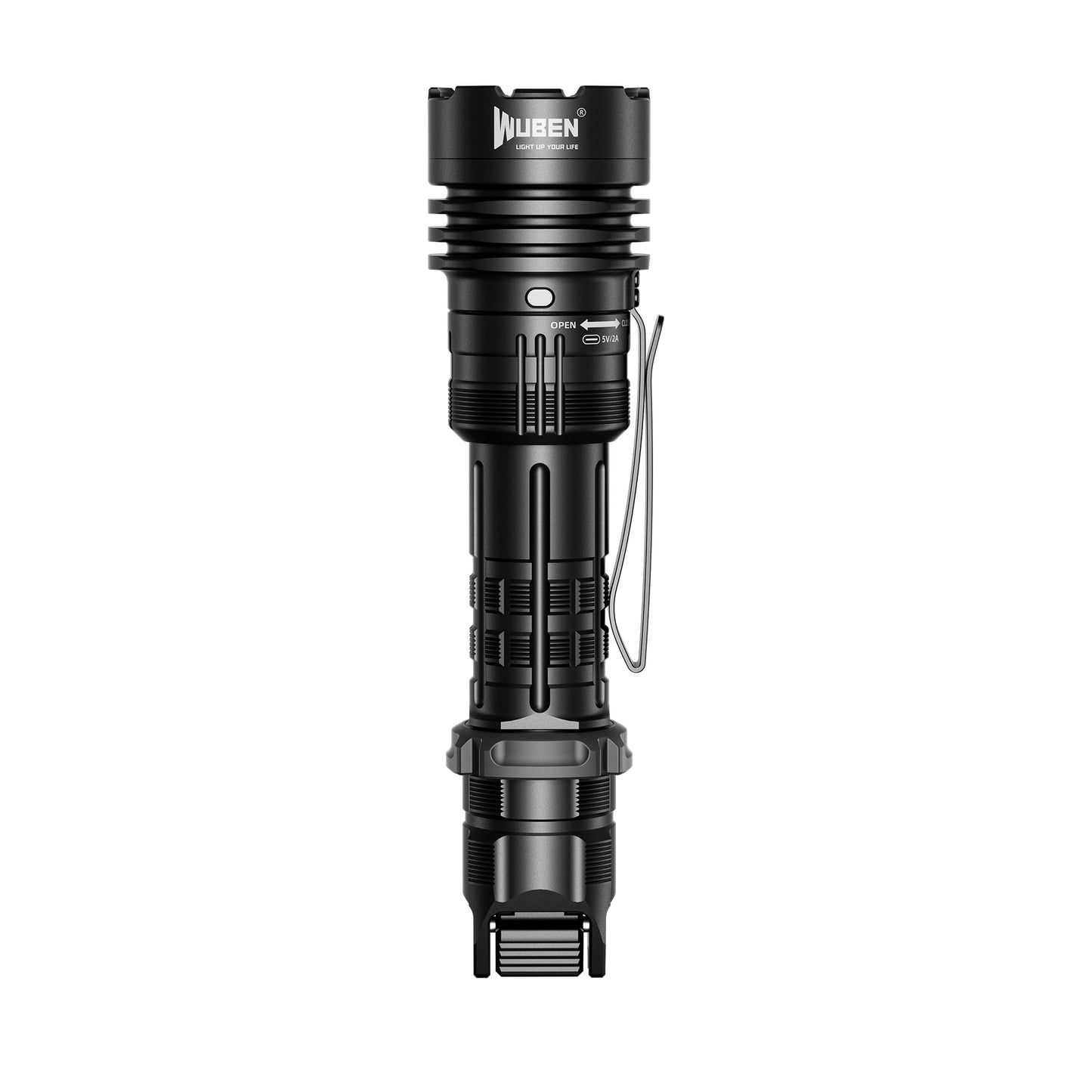 WUBEN T1 2000lm Tactical Torch - Refraction Lighting