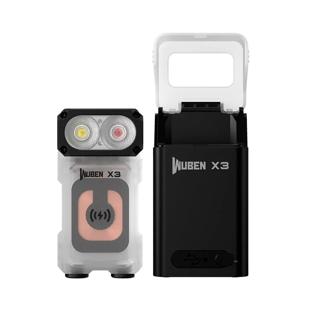 Wuben X3 Owl EDC Torch - With Aluminium Charging Box