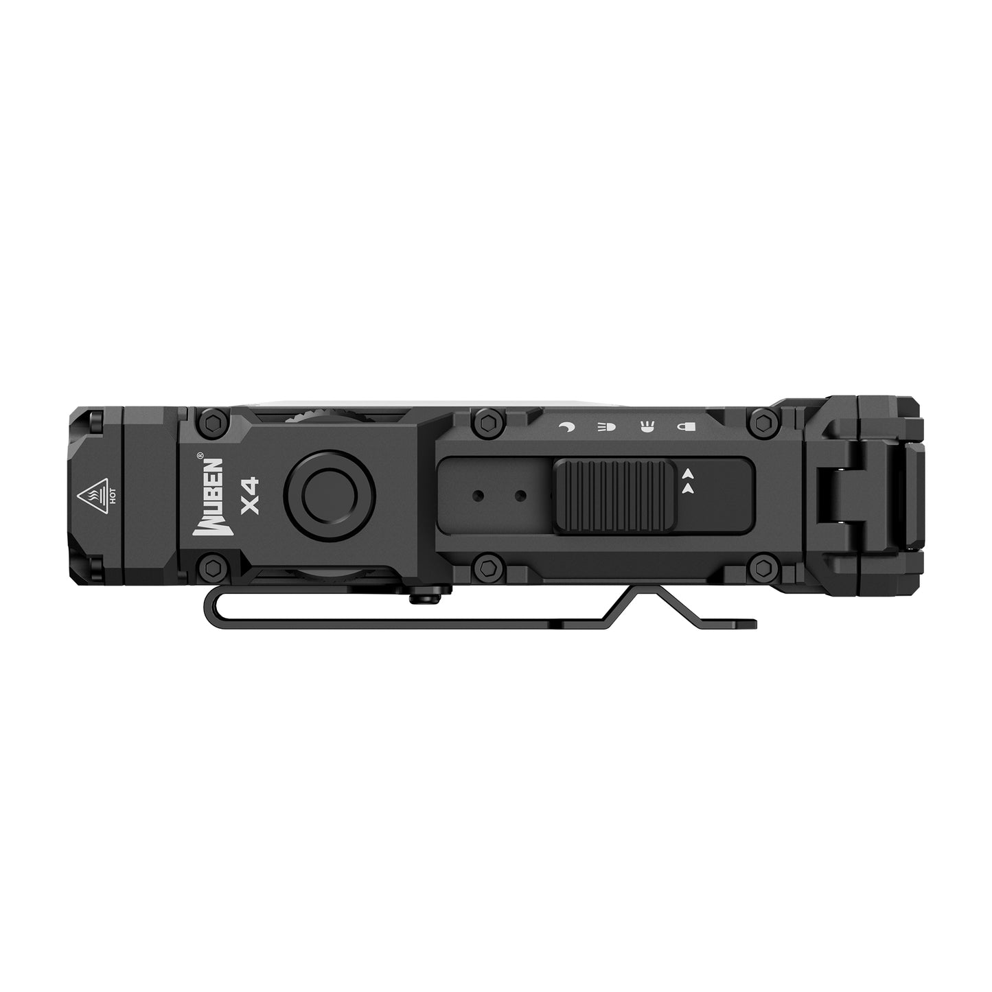 WUBEN X4 Flat EDC 18650 Rechargeable Dual-Beam Torch