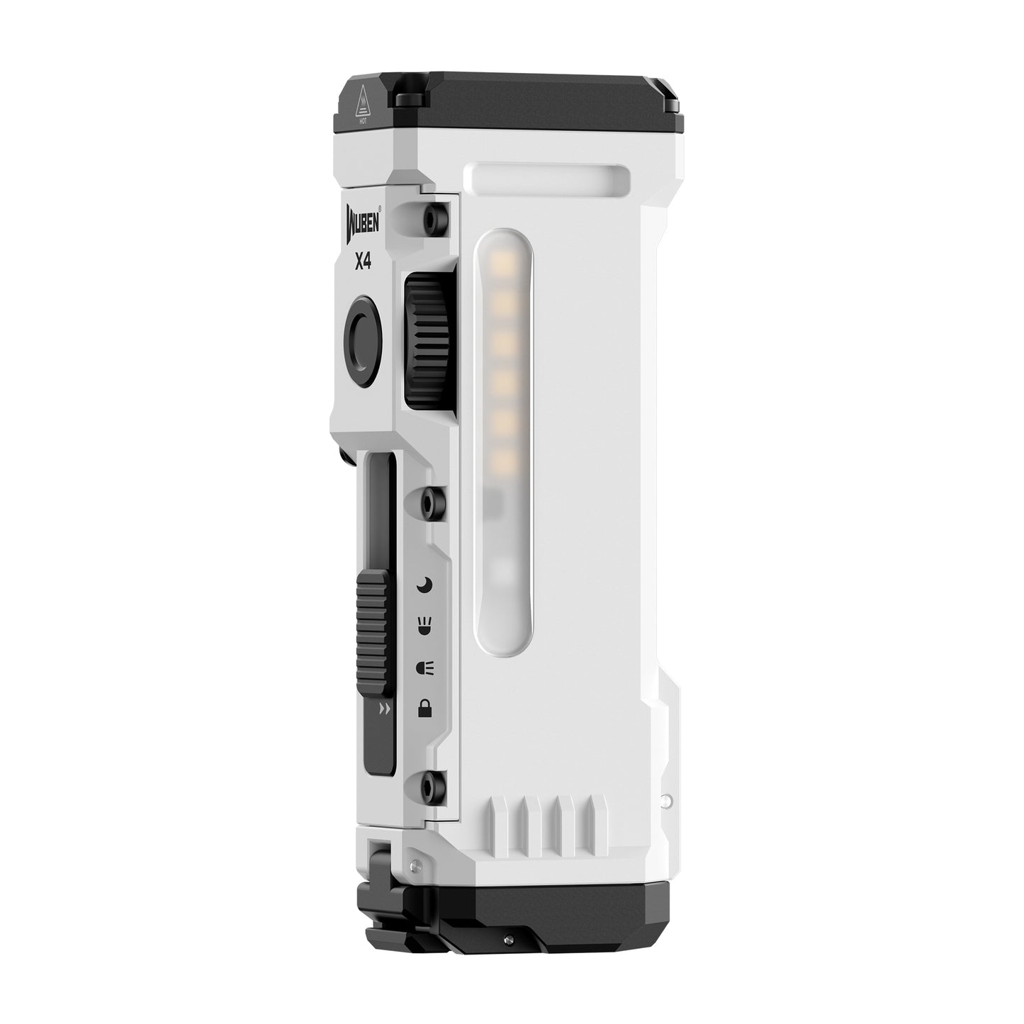 WUBEN X4 Flat EDC 18650 Rechargeable Dual-Beam Torch