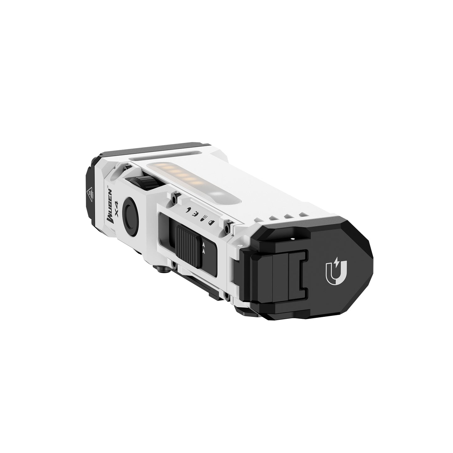 WUBEN X4 Flat EDC 18650 Rechargeable Dual-Beam Torch