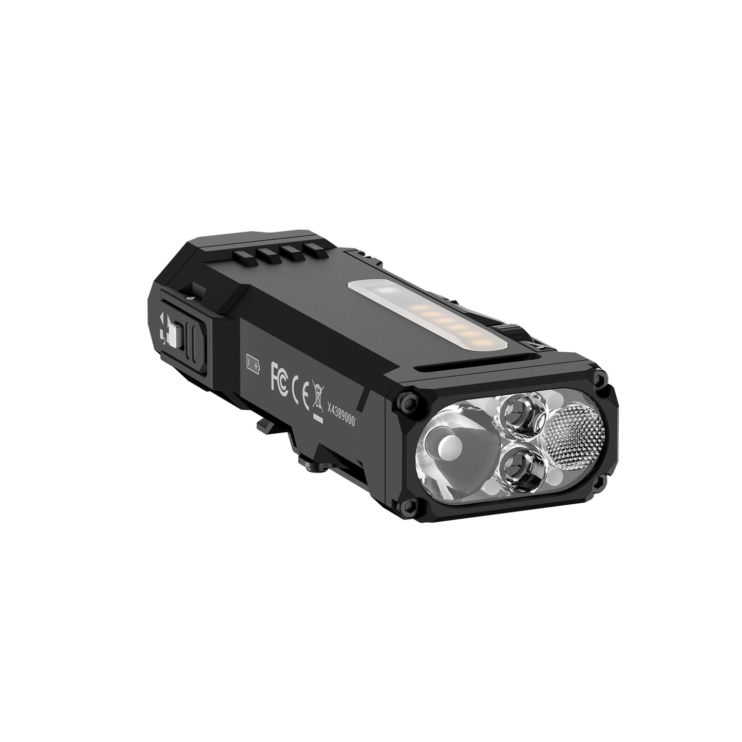 WUBEN X4 Flat EDC 18650 Rechargeable Dual-Beam Torch