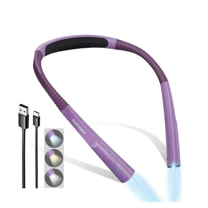 Glocusent Upgraded Neck Reading Light - Refraction Lighting